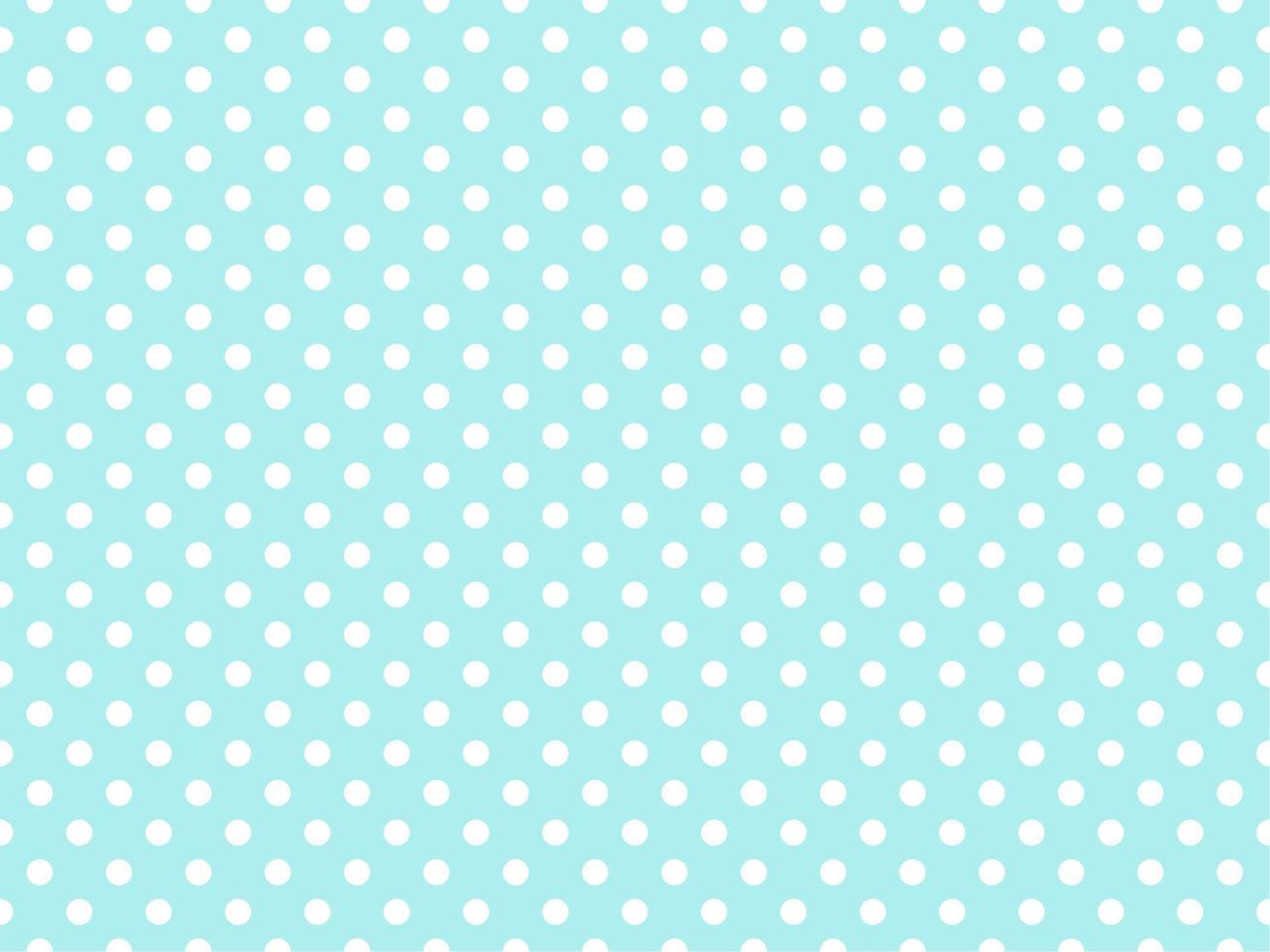 white polka dots over pale turquoise background vector