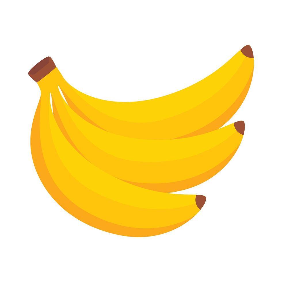 Banana fruit icon. Banana fruit vector