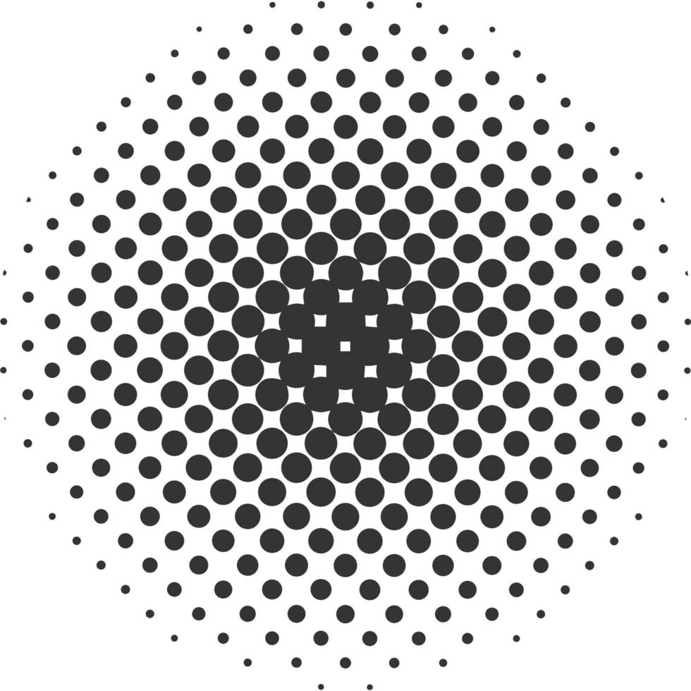 Abstract circle dotted background vector illustration