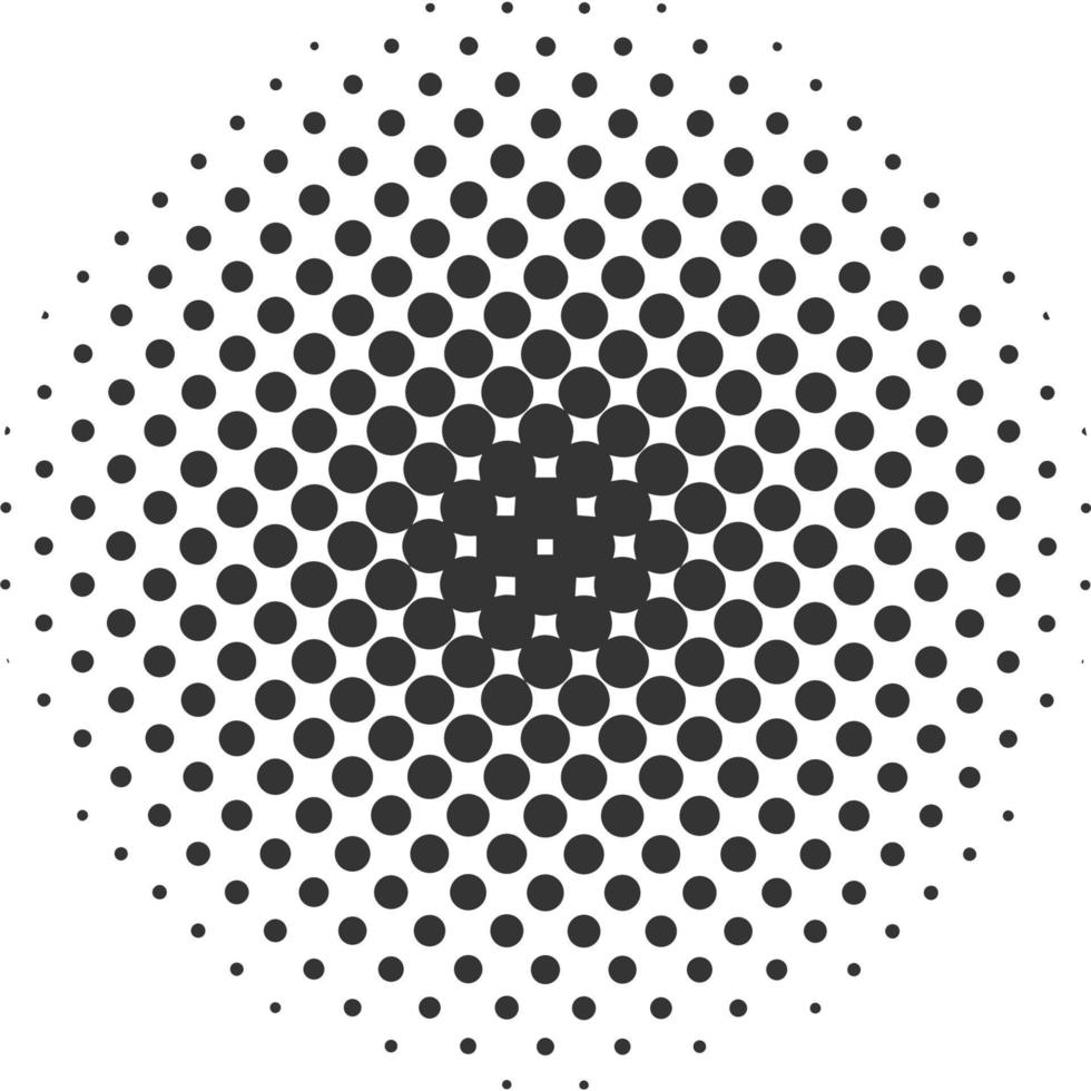 Abstract circle dotted background vector illustration