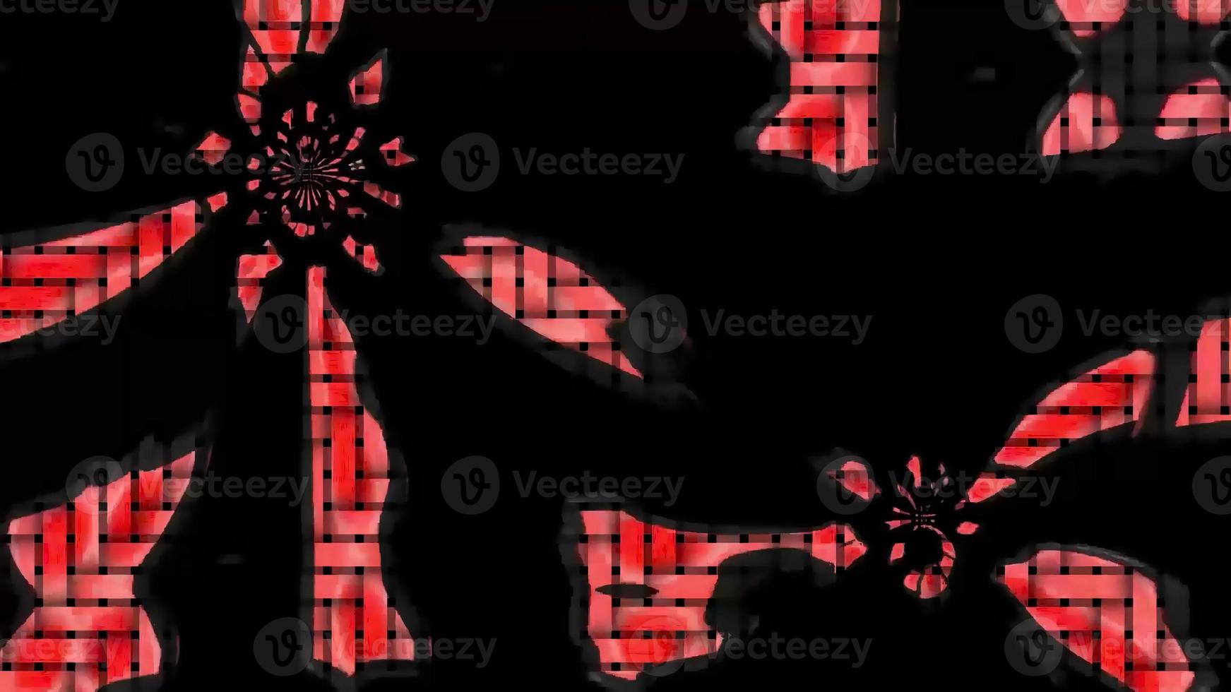 Geometric Abstract Pattern Digital Rendering photo