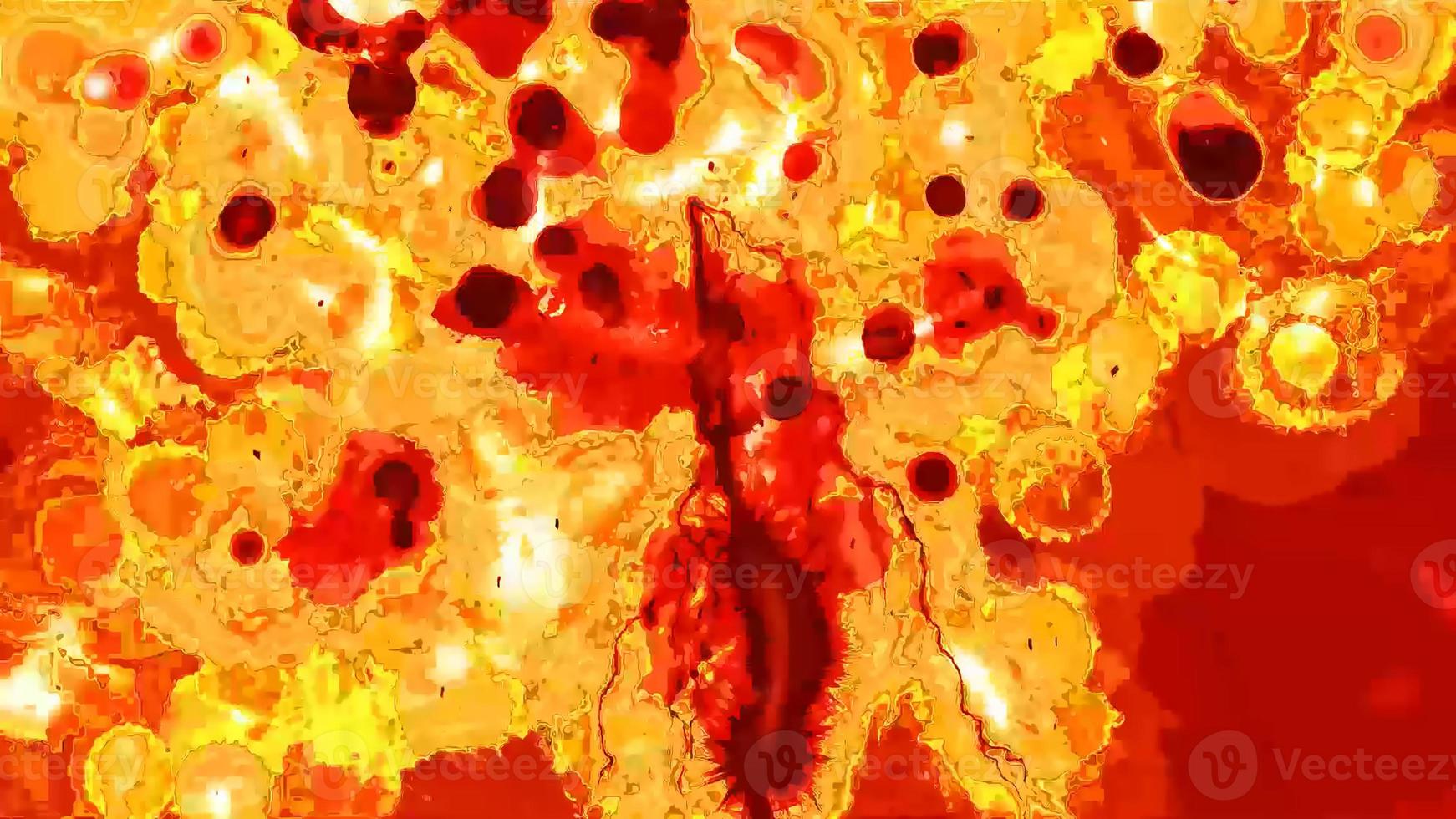 Digital Rendering Abstract Hot Fire Beautiful Background photo