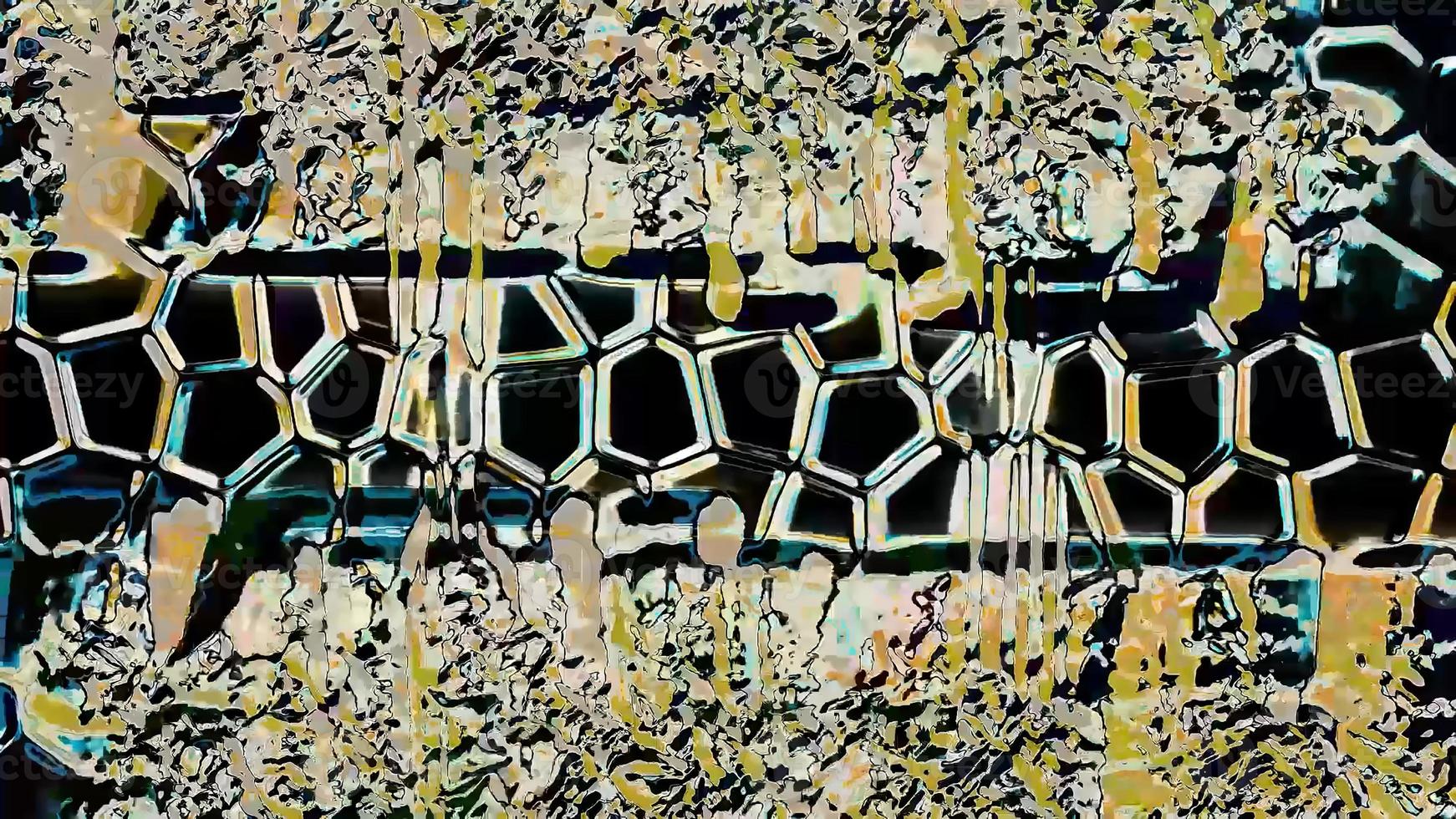 Abstract Split Cracked Surface Background Digital Rendering photo