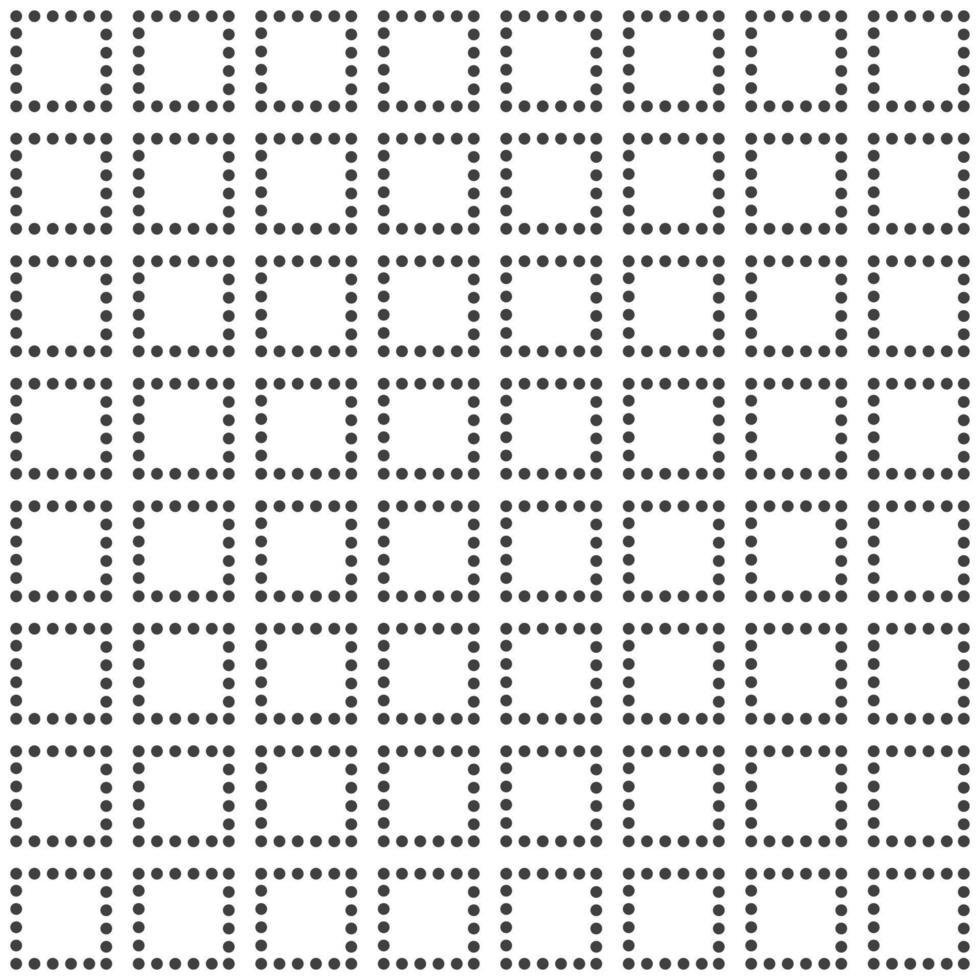 Seamless geometric black and white pattern vector