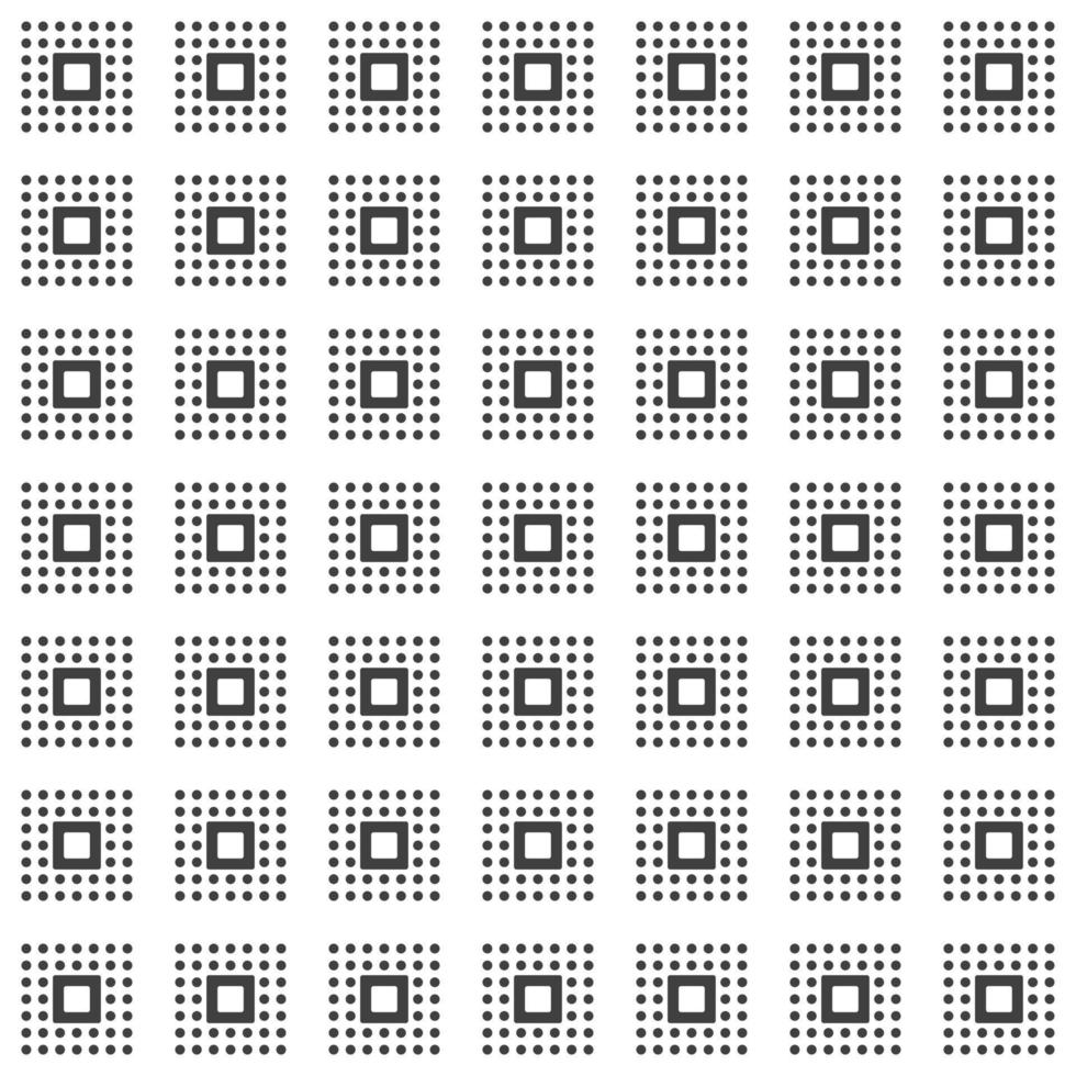 Seamless geometric black and white pattern vector