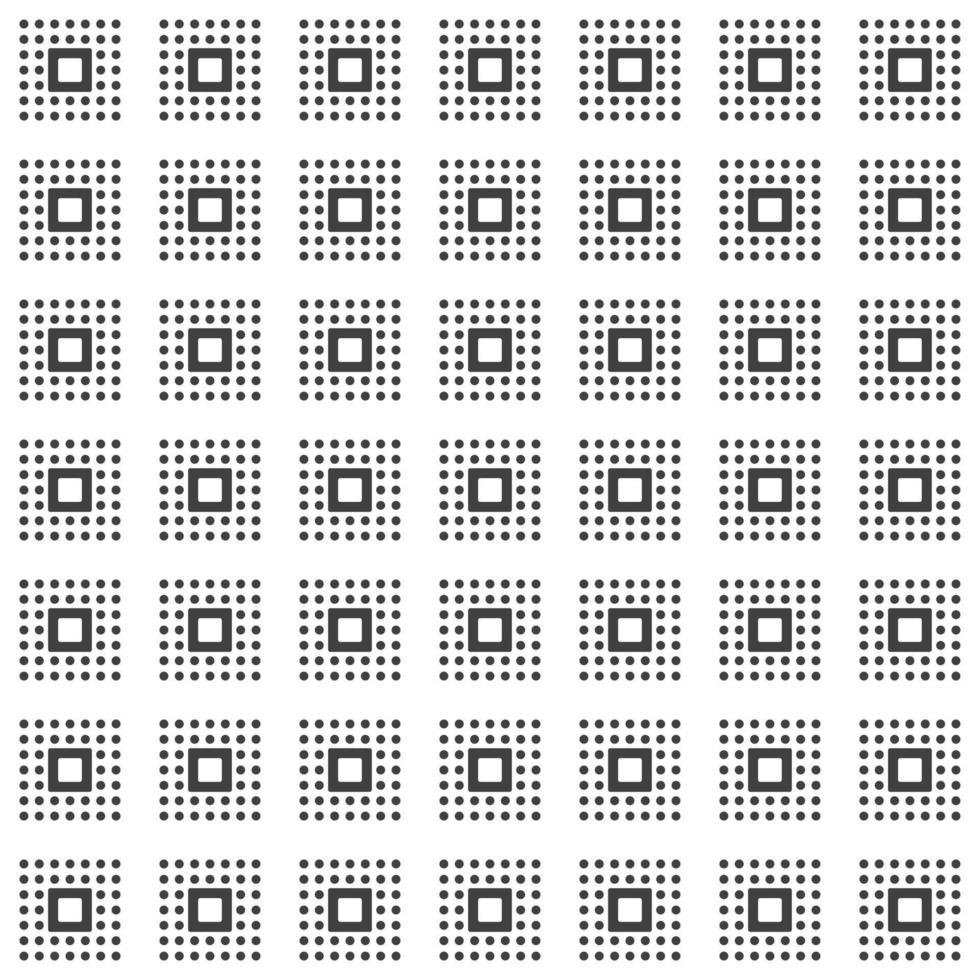 Seamless geometric black and white pattern vector