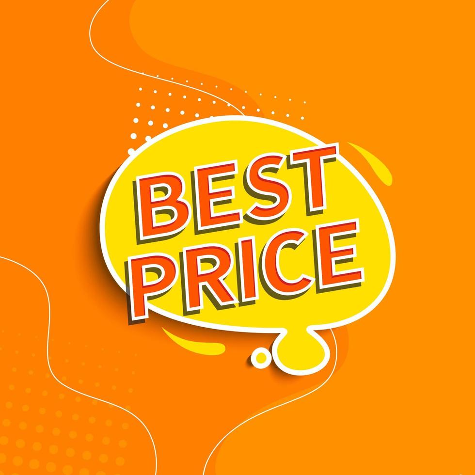 Print Best price templates vector illustration background