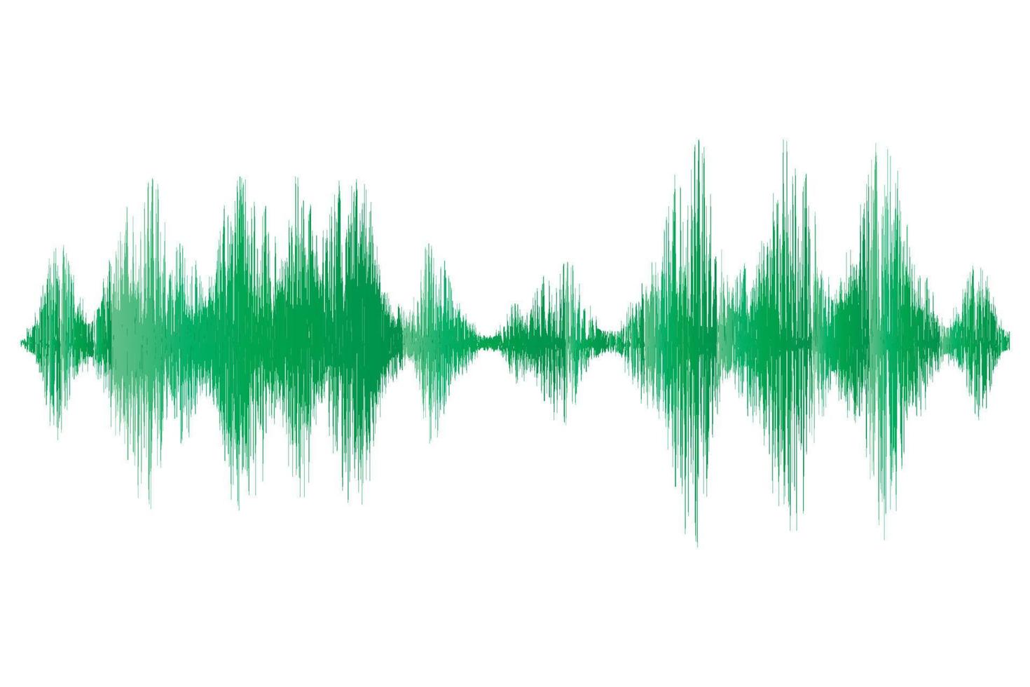 multicolored sound waves vector