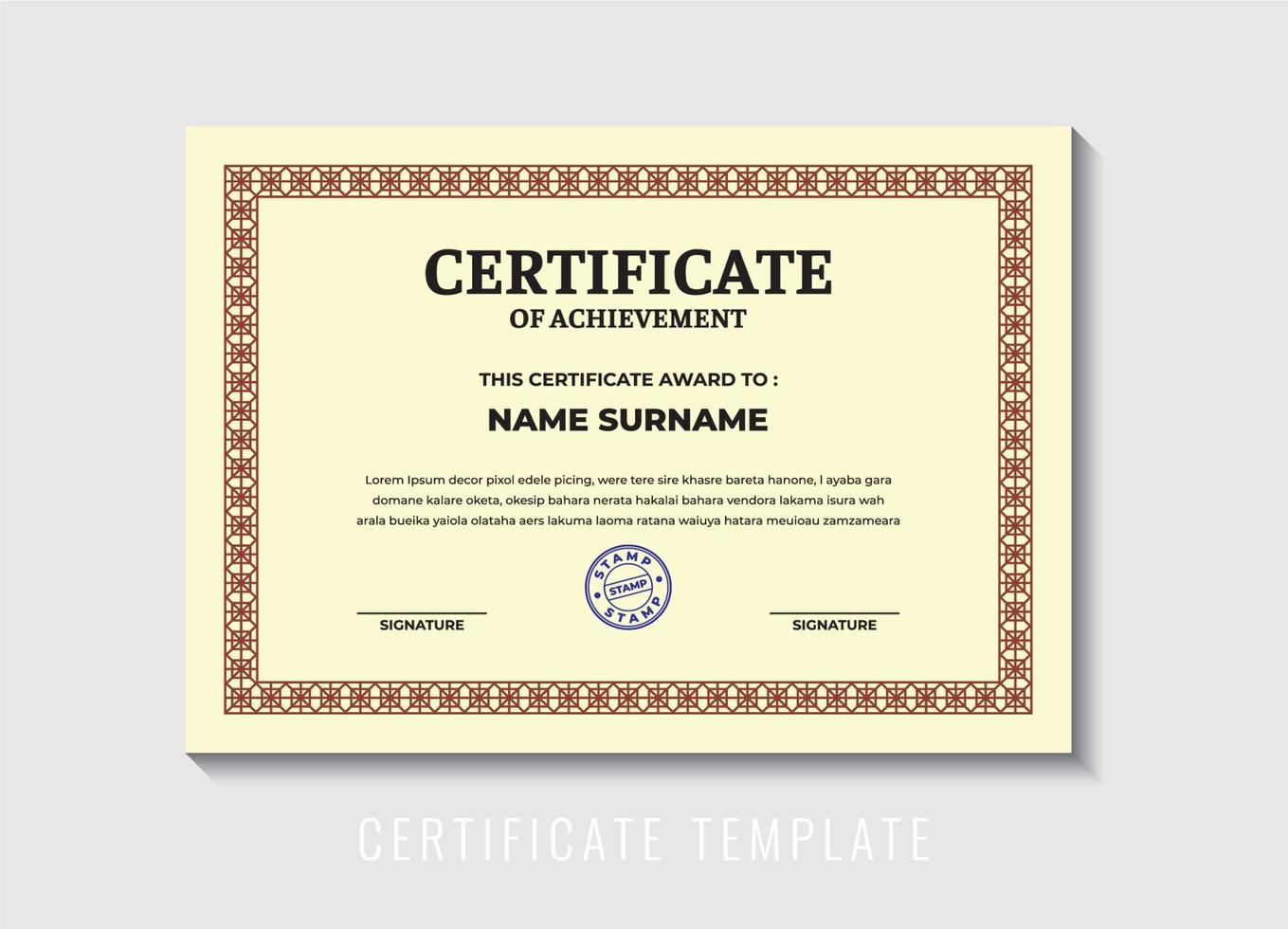 certificate frame template, for certificate template, certification, certificate award, certificate work, medallion, award, certificate, victory, win, graduation, achieve, winner, vector