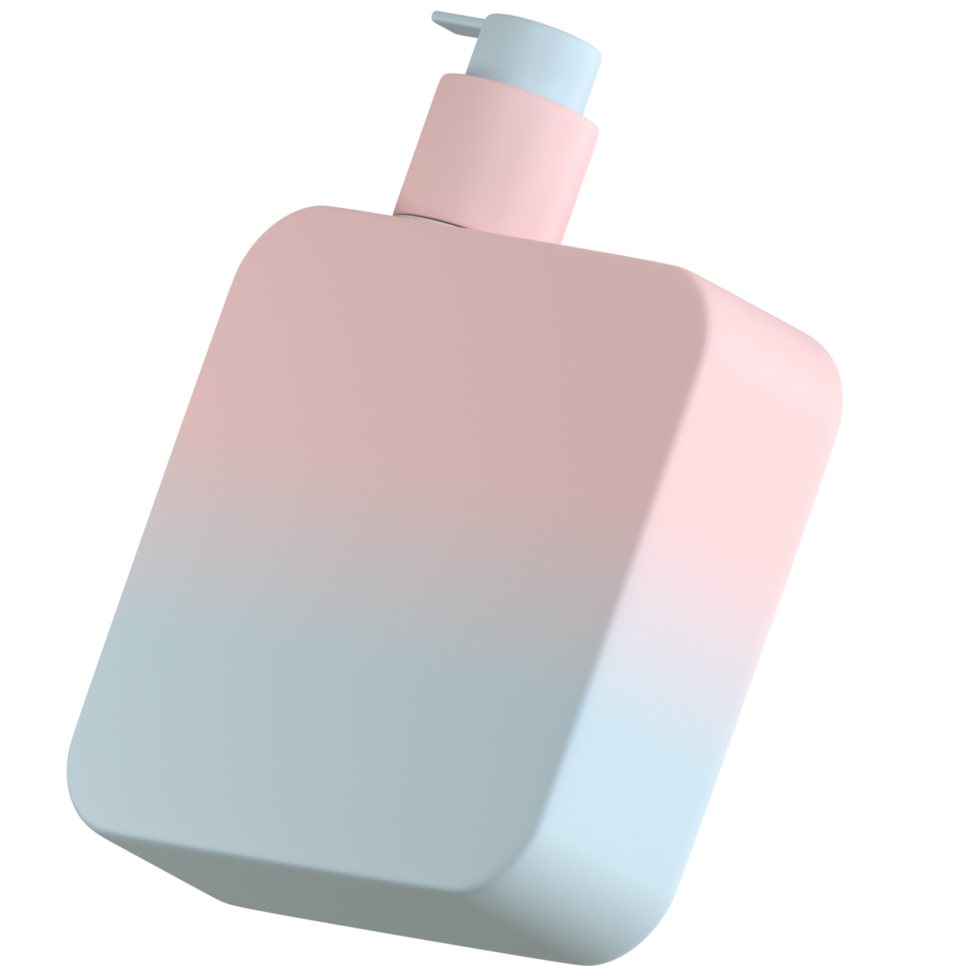 3d Skincare Bottle png