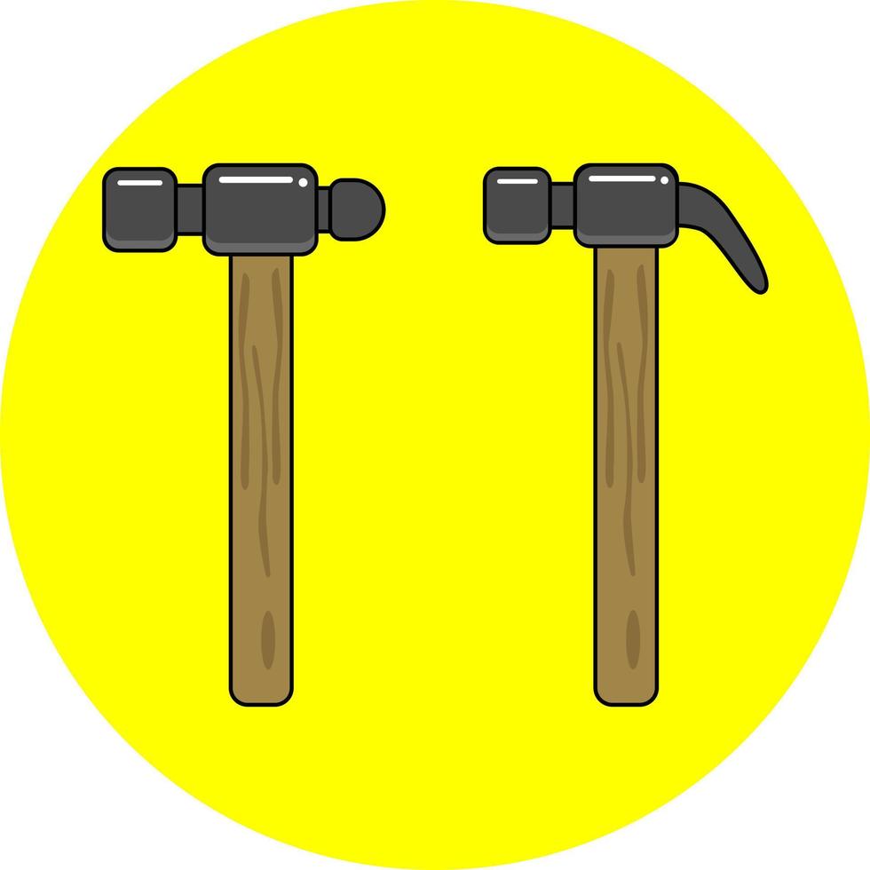 design vector hammer