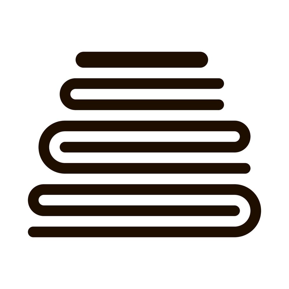 Laundry Service Washed Ironing Things glyph icon vector
