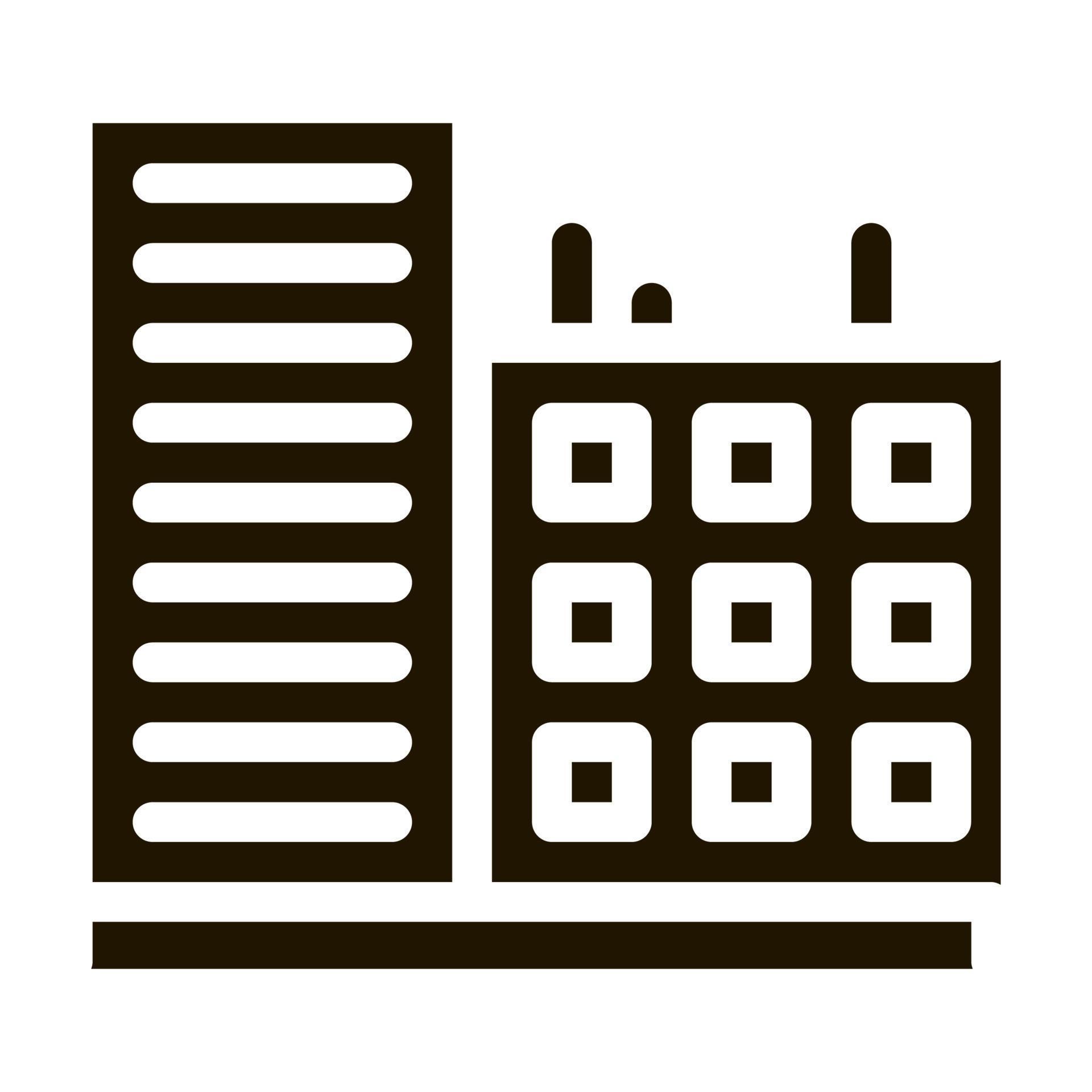Multi-Storey Building Icon Vector Glyph Illustration 19471210 Vector ...