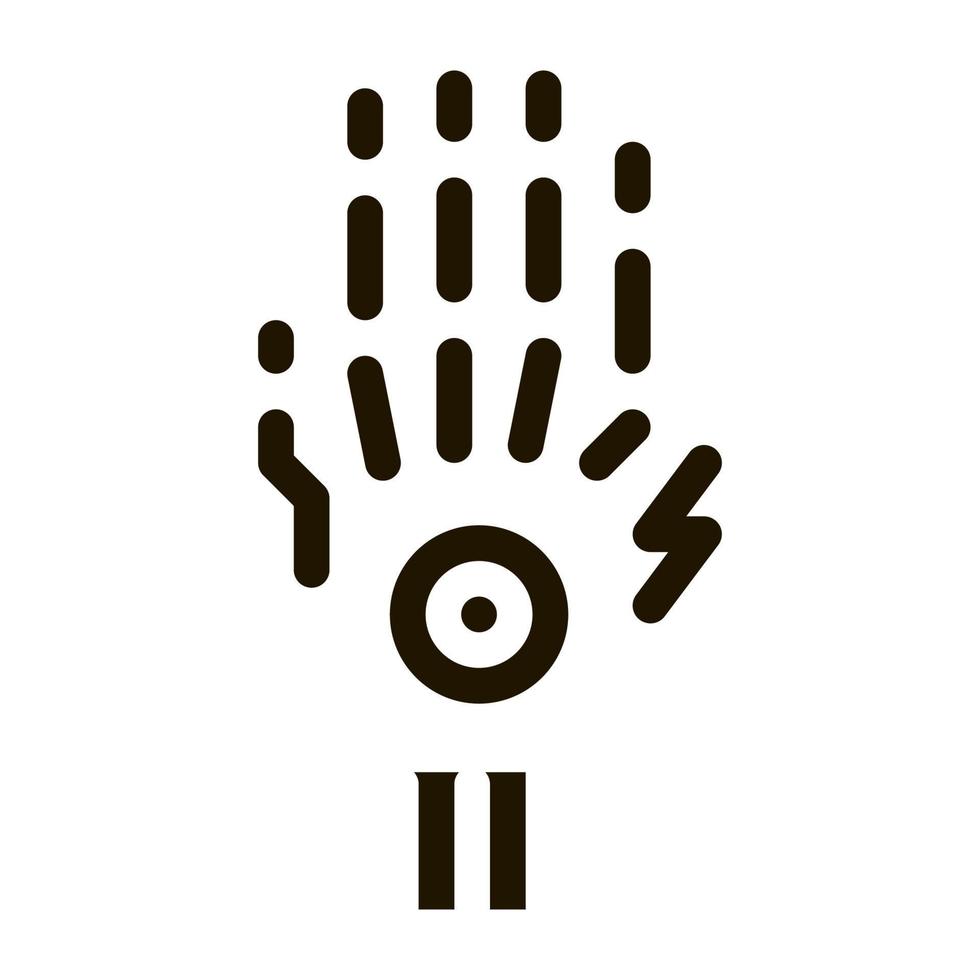 arthritis of wrist icon Vector Glyph Illustration