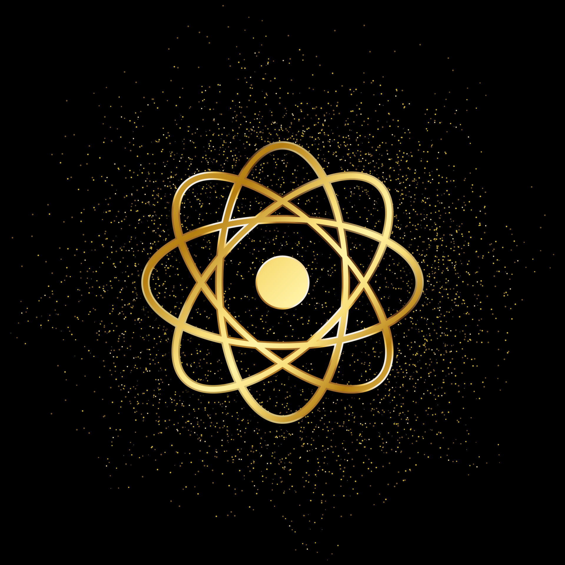 atom symbol wallpaper