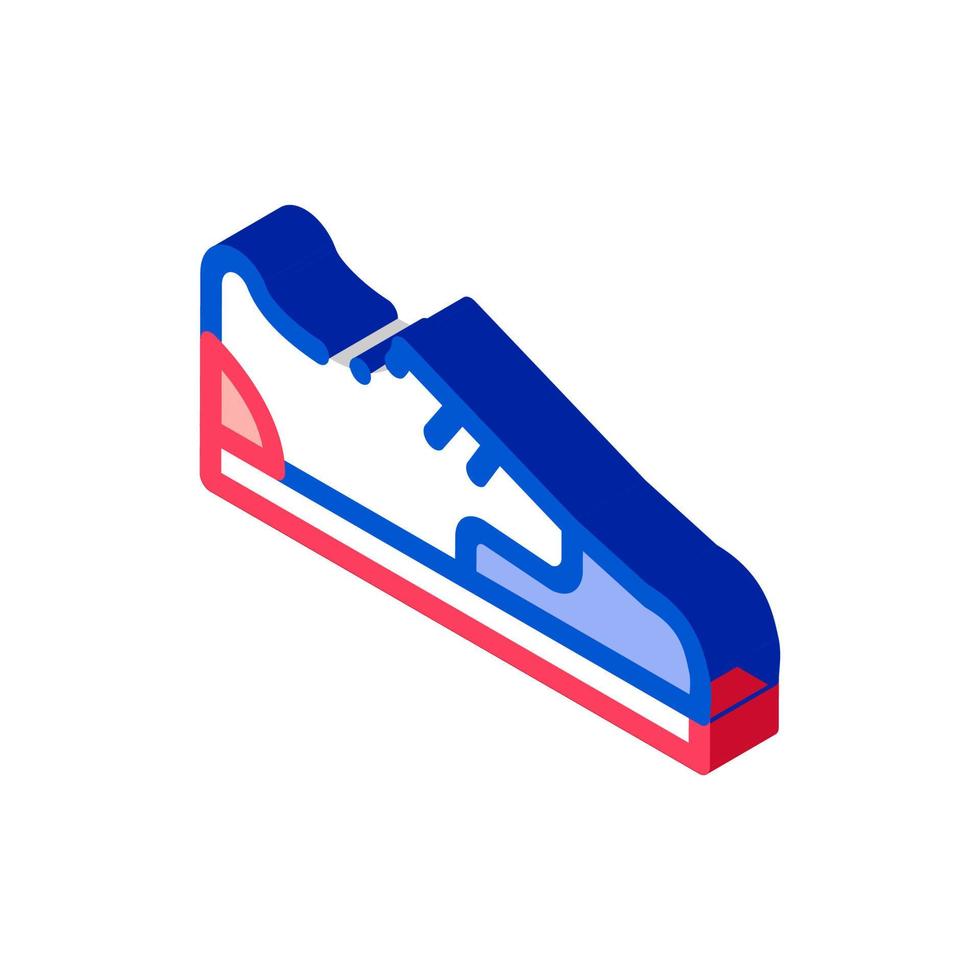 Sneaker Shoe isometric icon vector illustration