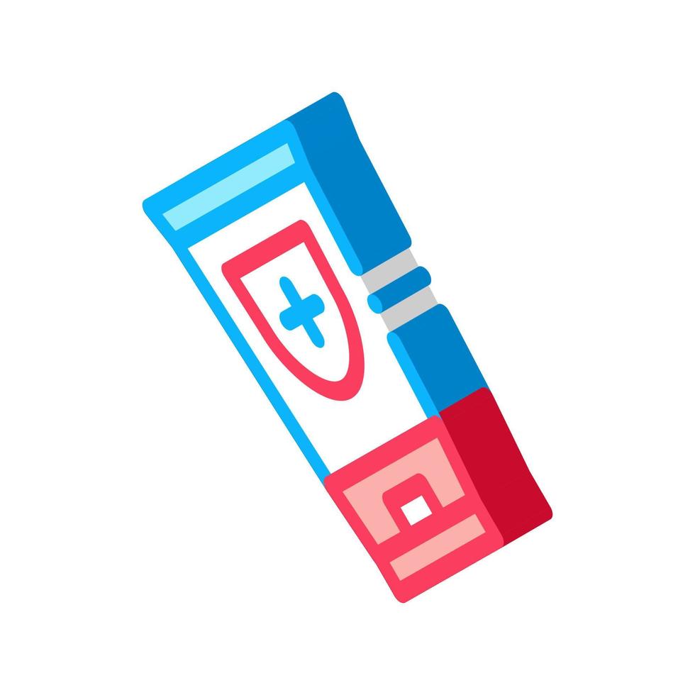 Cream Package isometric icon vector illustration