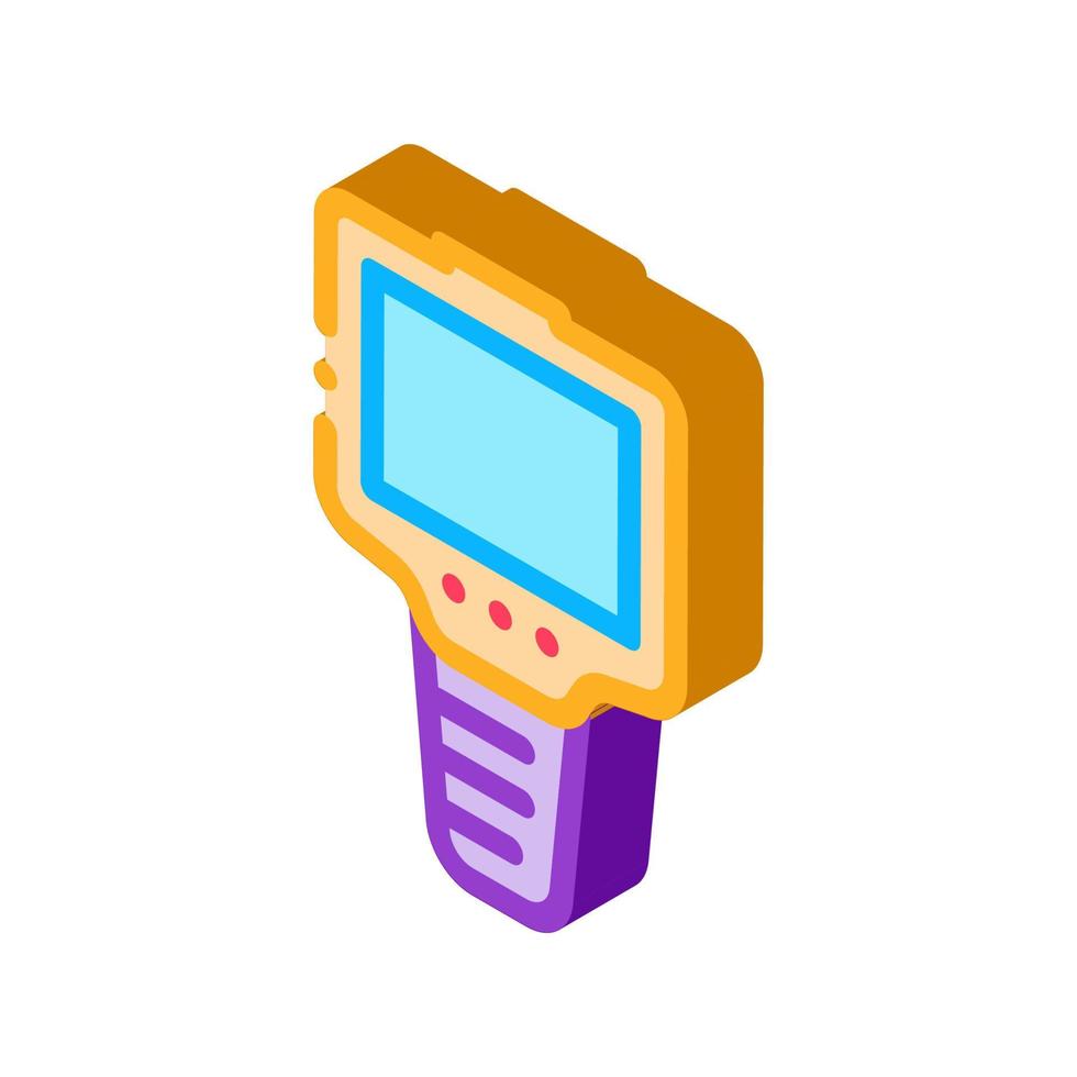 ammeter isometric icon vector illustration