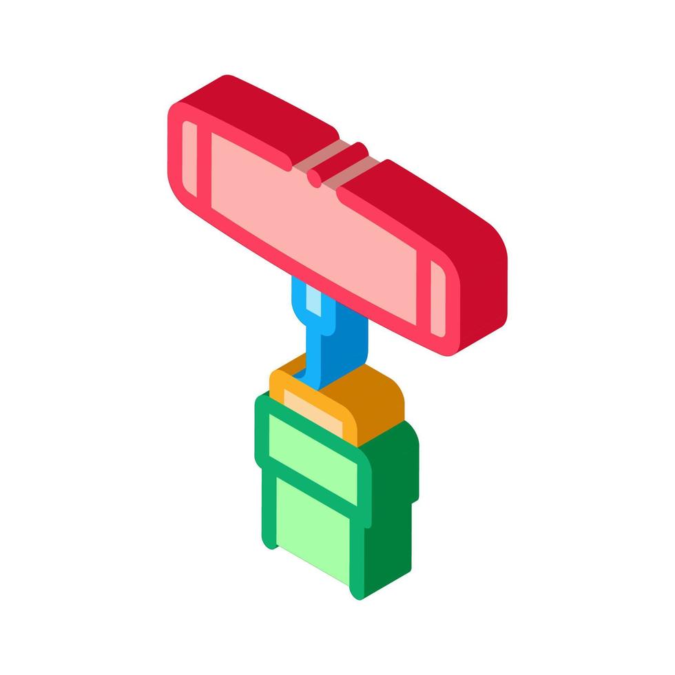 corkscrew for opening isometric icon vector illustration