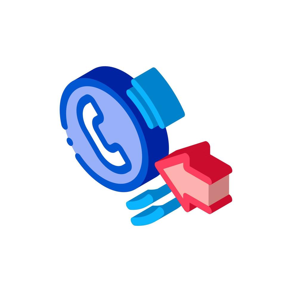 help desk incoming call icon vector outline illustration