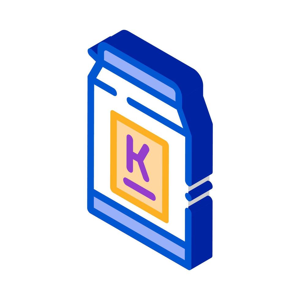 can of kefir isometric icon vector illustration
