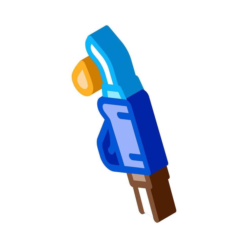 gas pipeline isometric icon vector illustration