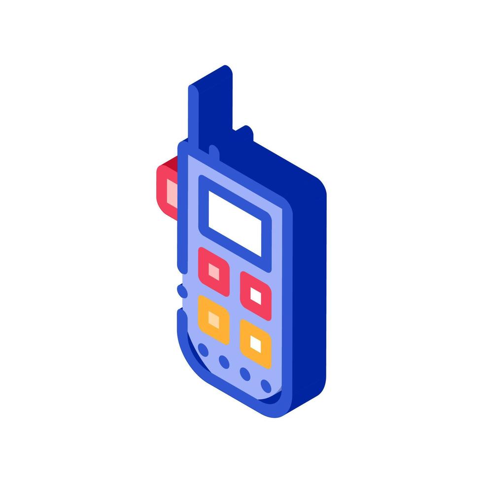 Climbing Gps Assistant Device Alpinism isometric icon vector