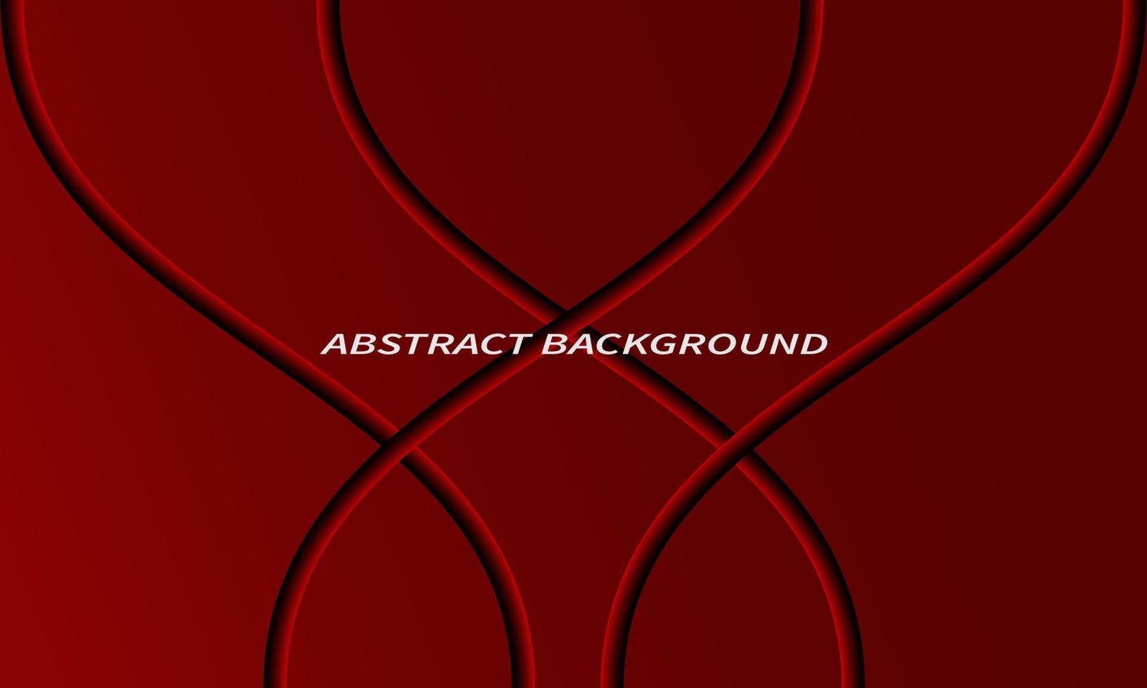 Elegant red background with abstract lines for cover, postr, banner, billboard vector