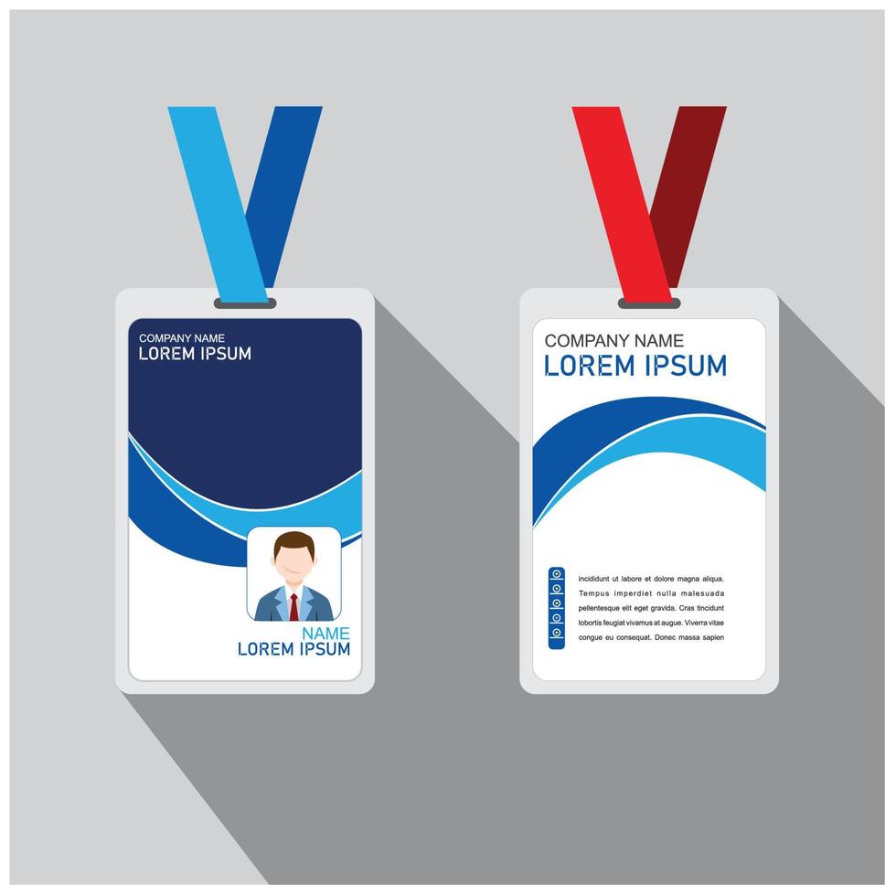 Identity Card design vector