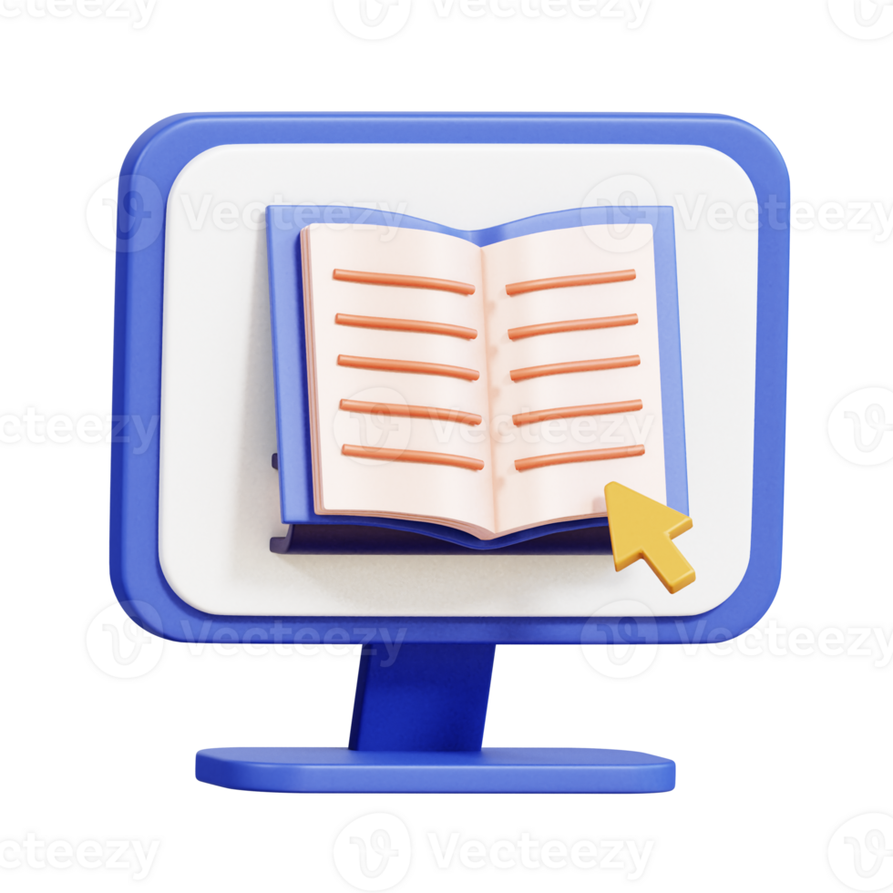 Library Education 3D Icon png