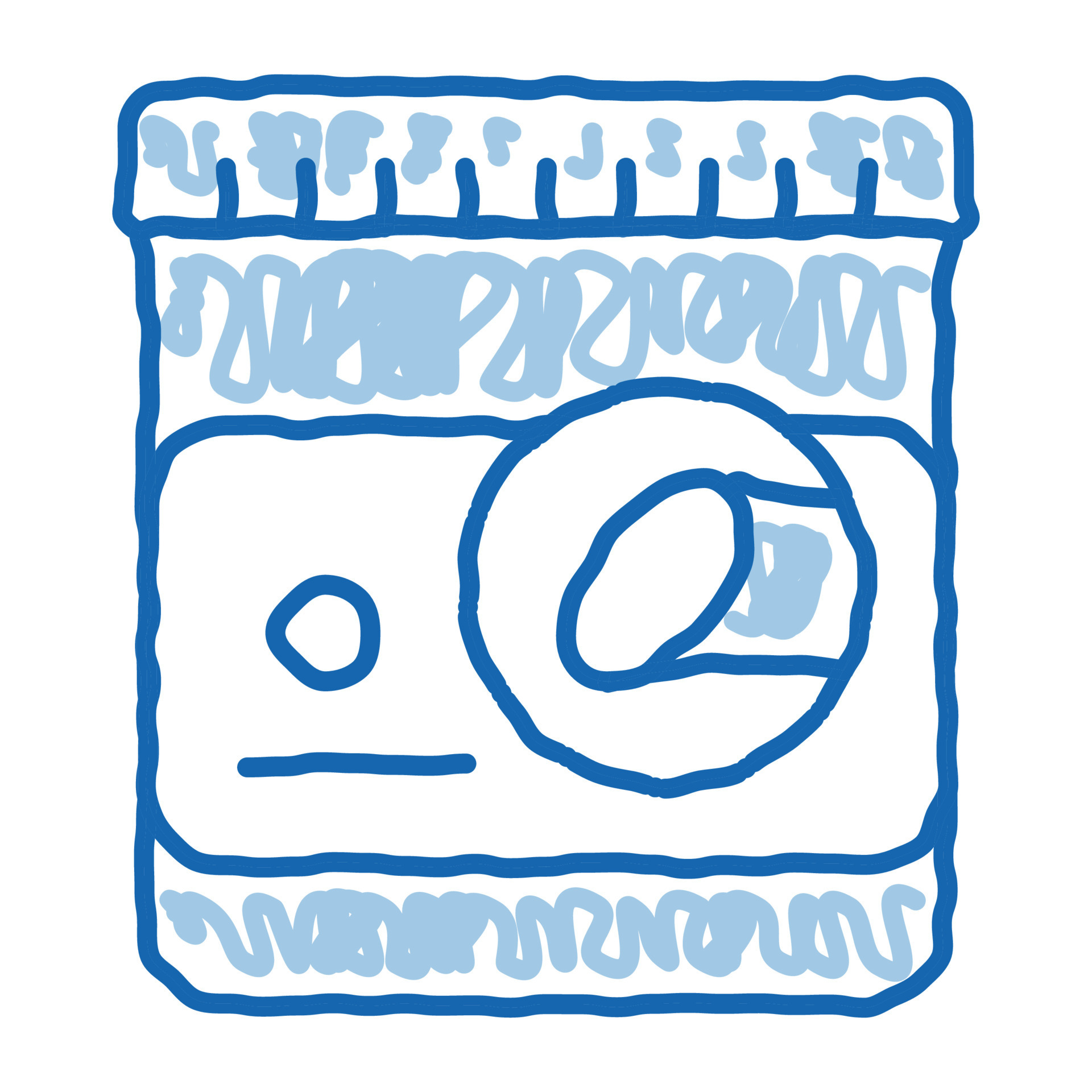 Sugar Container doodle icon hand drawn illustration 19477335 Vector Art