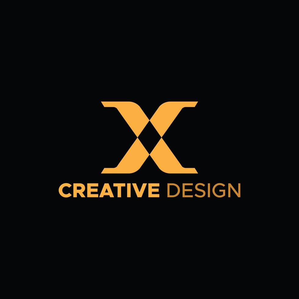 X  logo design image Photo icon template vector stock.eps