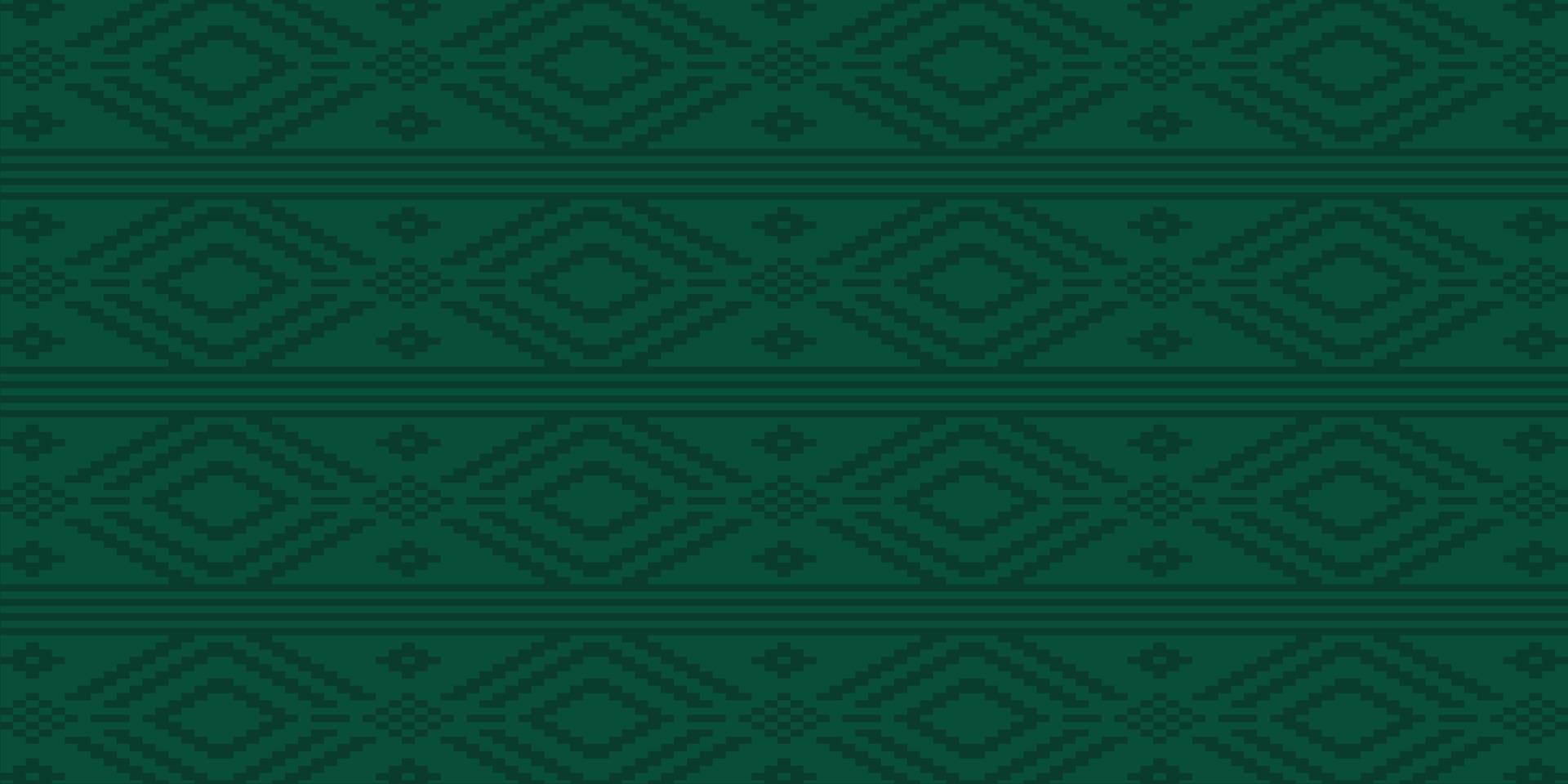 green ethnic seamless pattern. Montley center in blue color. Ornament for textile and fabric. vector