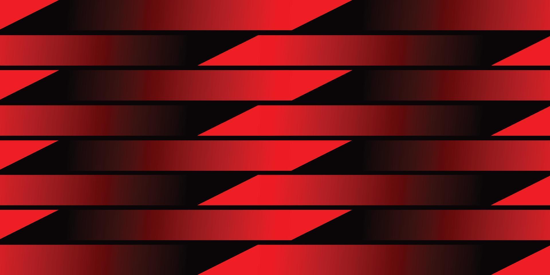 fondo abstracto línea roja y negra vector