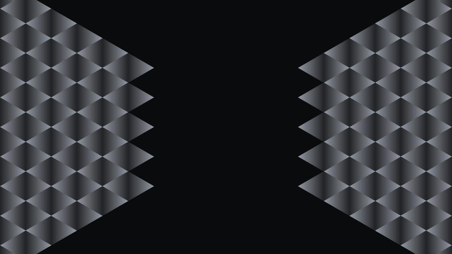 fondo negro con patrón cuadrado. ilustración vectorial eps 10. vector