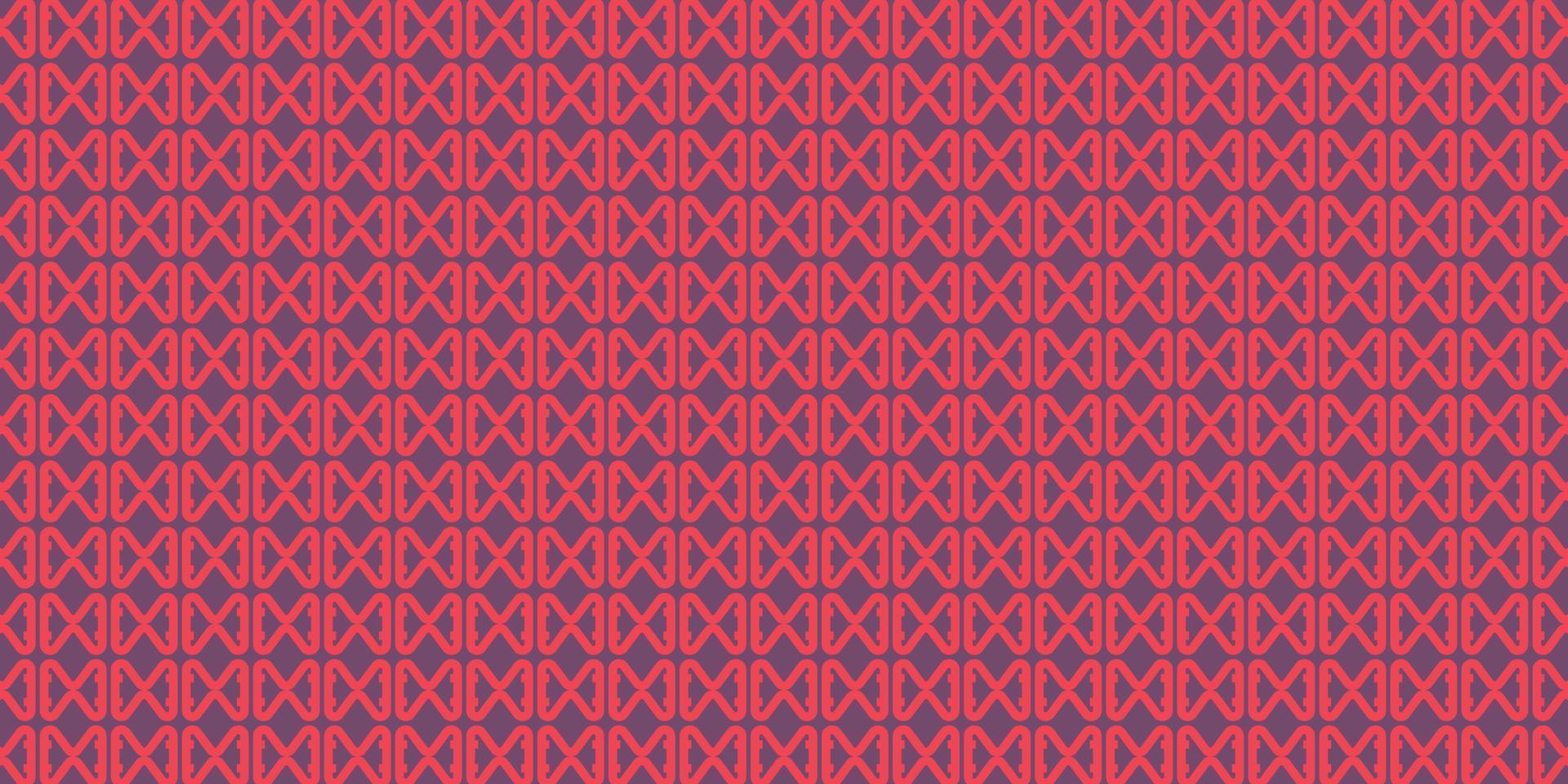 A hand drawing of pattern made of red on a black background. vector