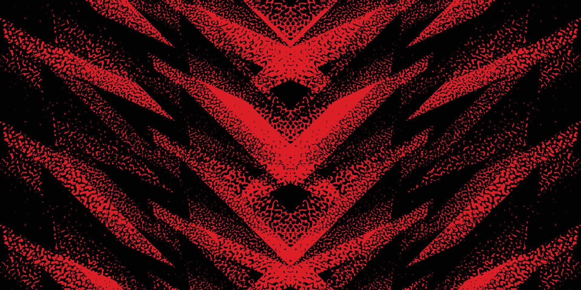 red and black abstract pattern . Can be used in textiles, for book design, jersey, website background, and also for the design of the objects of interior and exterior. vector