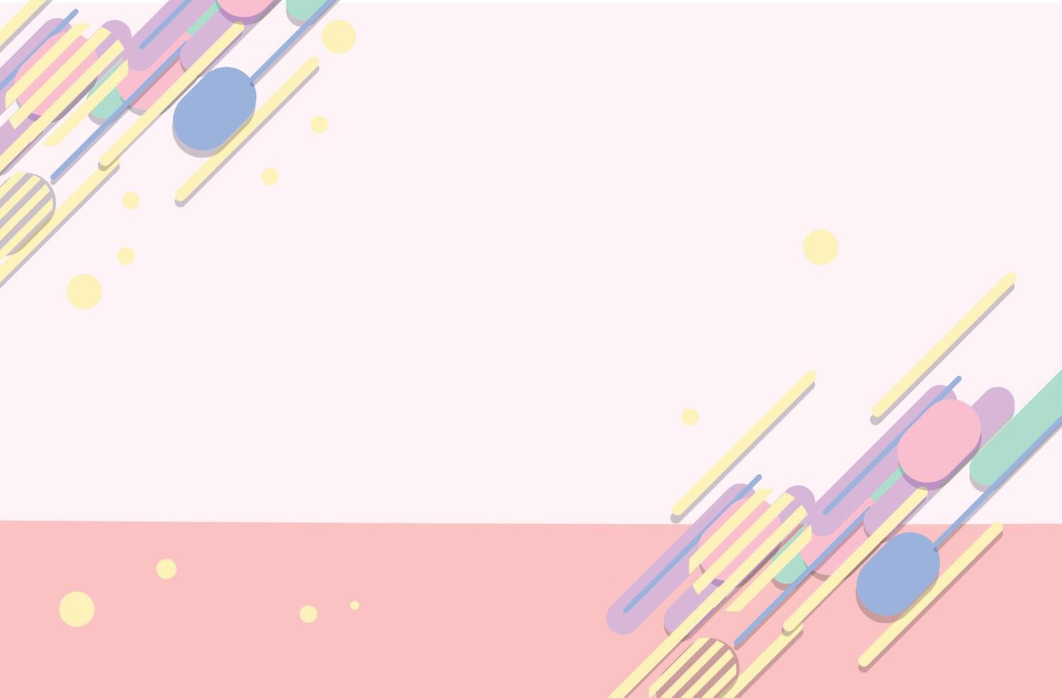 Abstract Pastel simple Vector Background