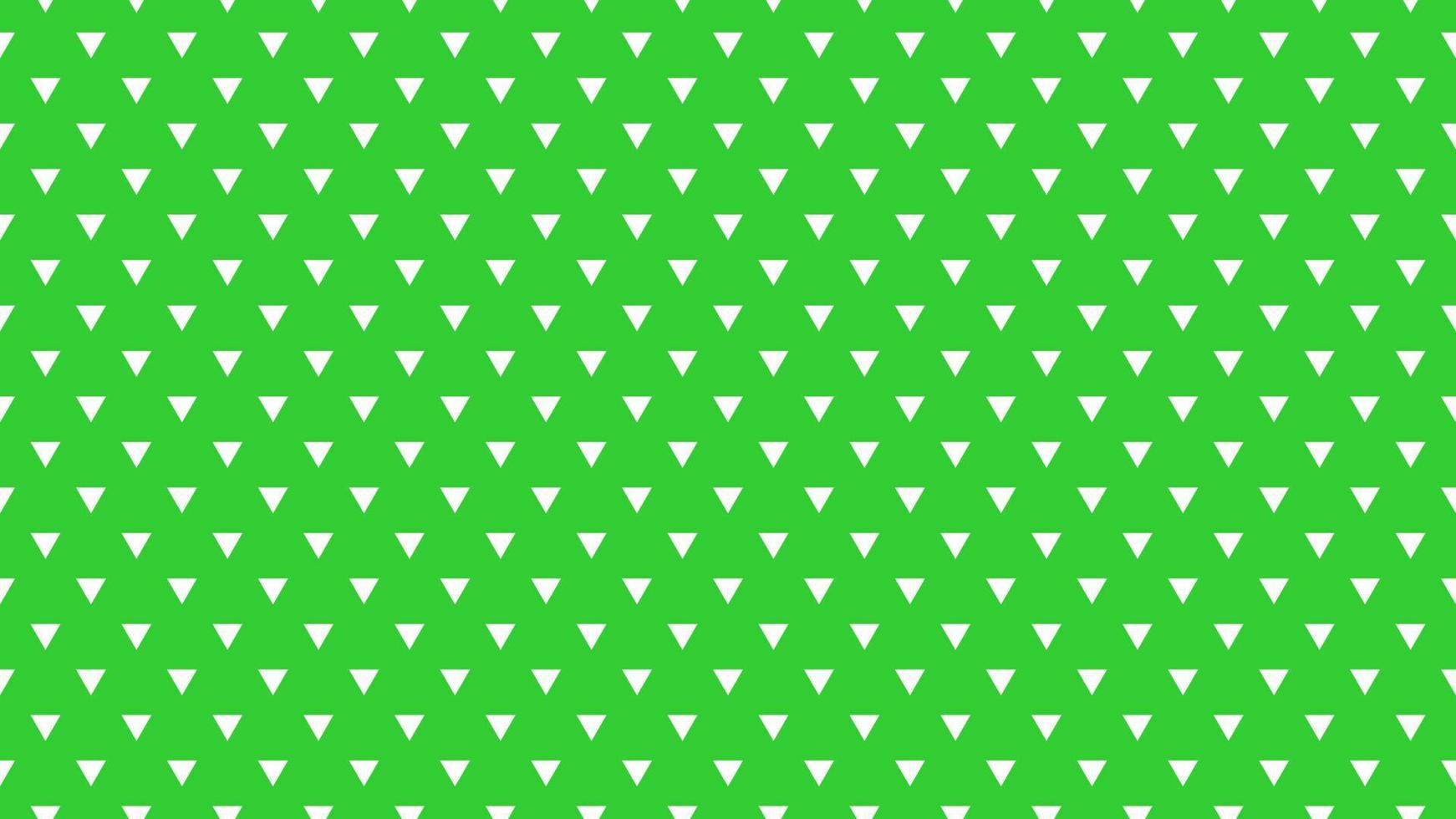 white color triangles over lime green background vector