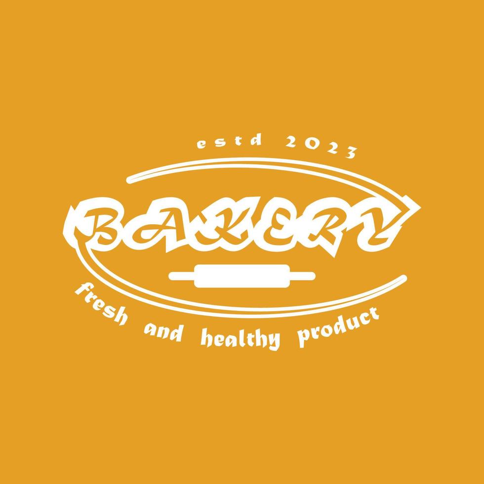 bakery logo template vector illustration
