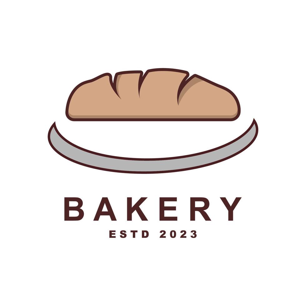 bakery logo template vector illustration