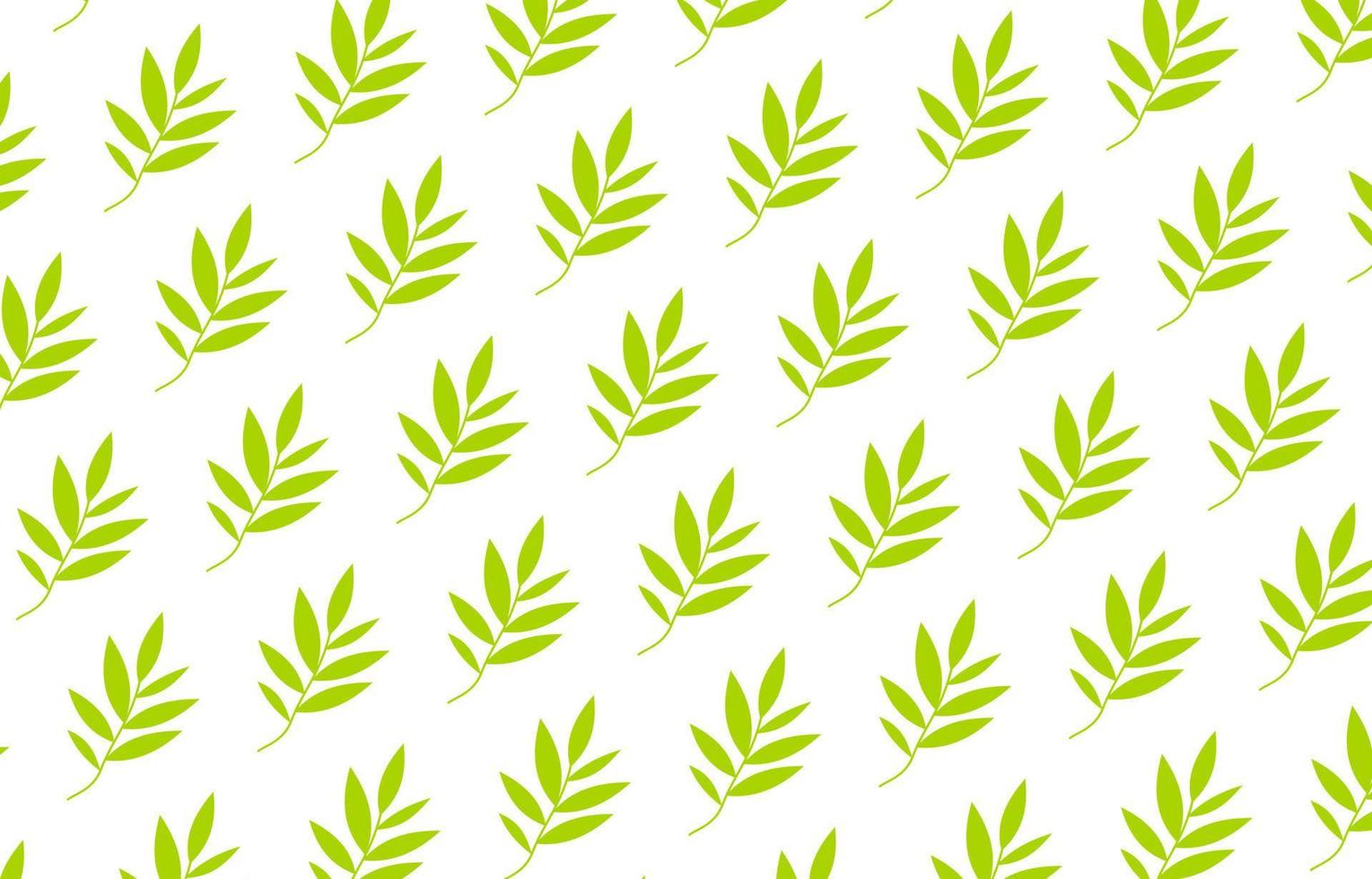 Leaves Pattern. Endless Background vector