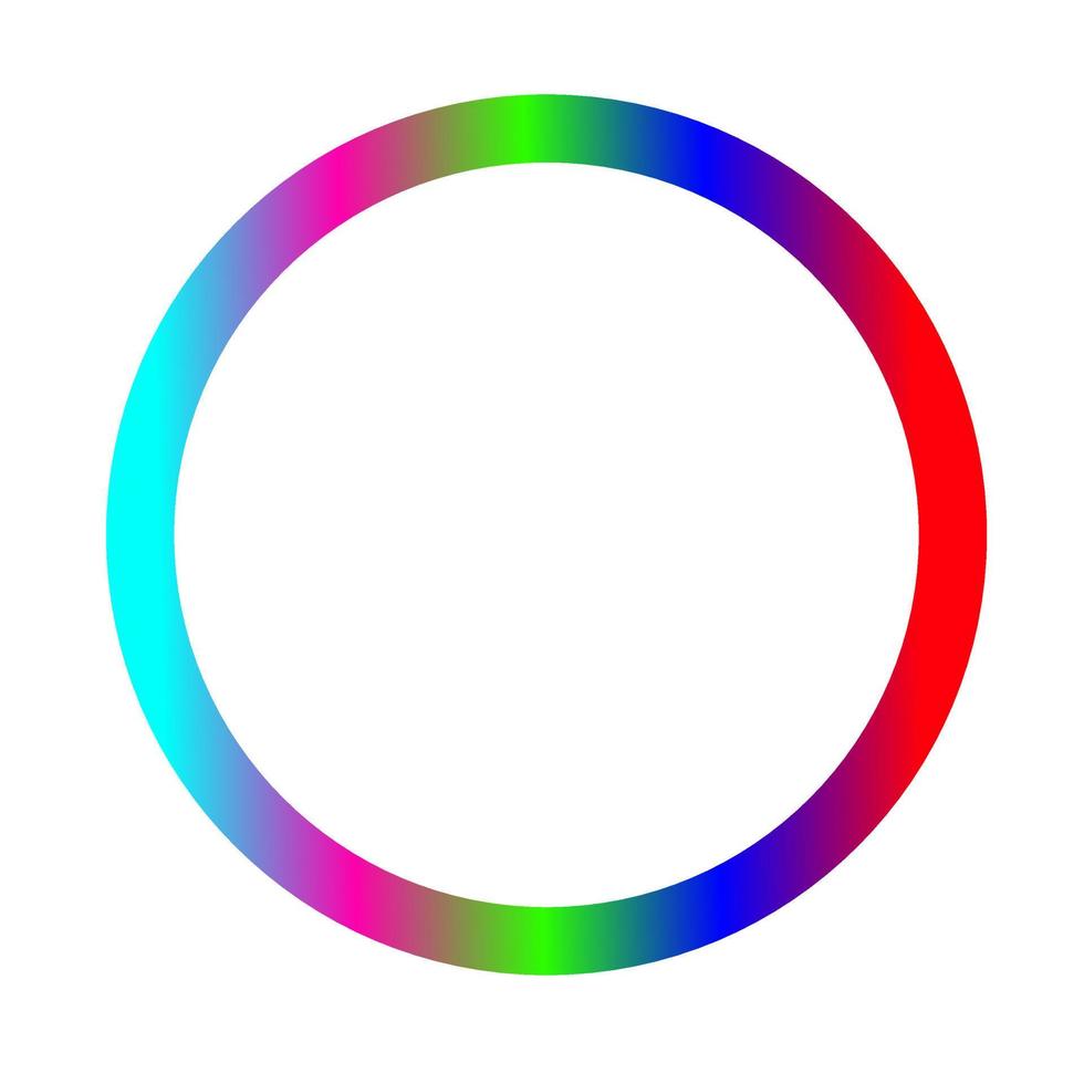 abstract colorful circle vector