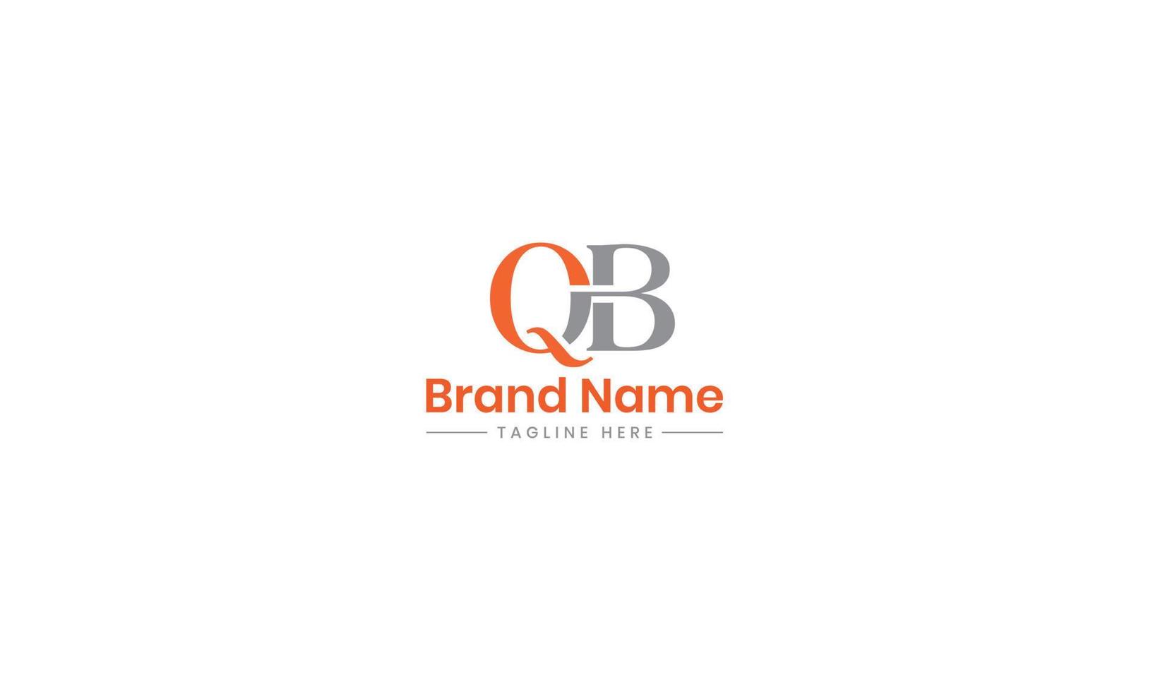 Letter qb monogram logo design bq vector logo designs , qb logo