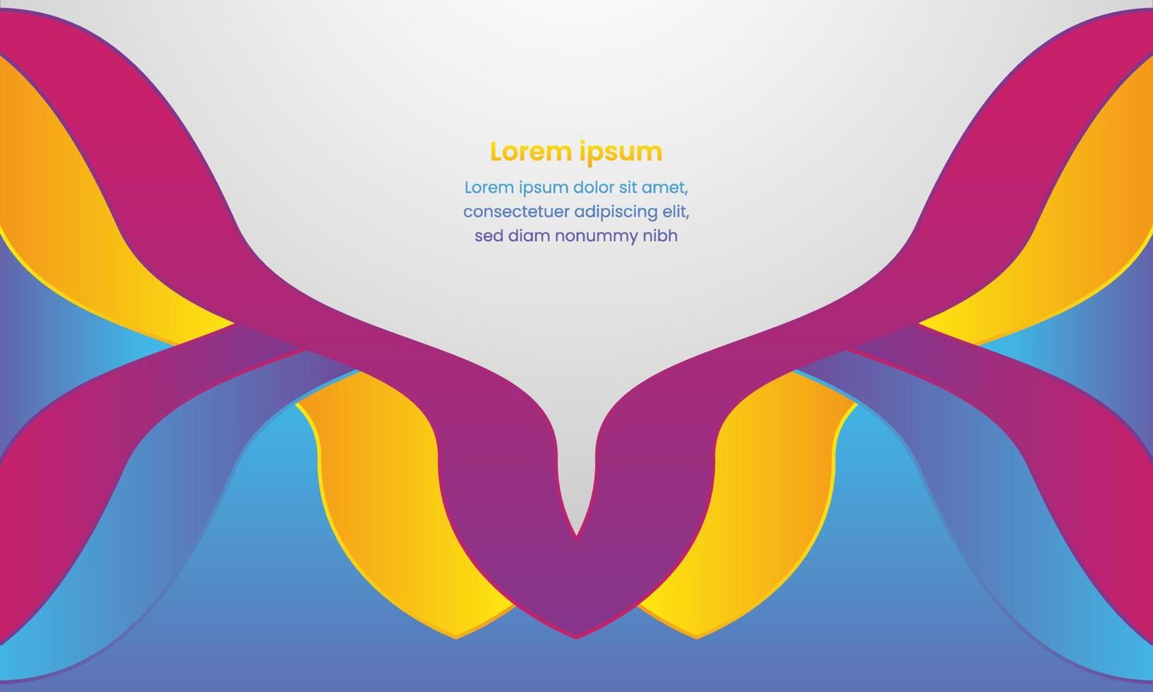 Abstract colorful background. Fluid gradient composition. Creative illustration for poster, web, business, promotion. eps10 vector