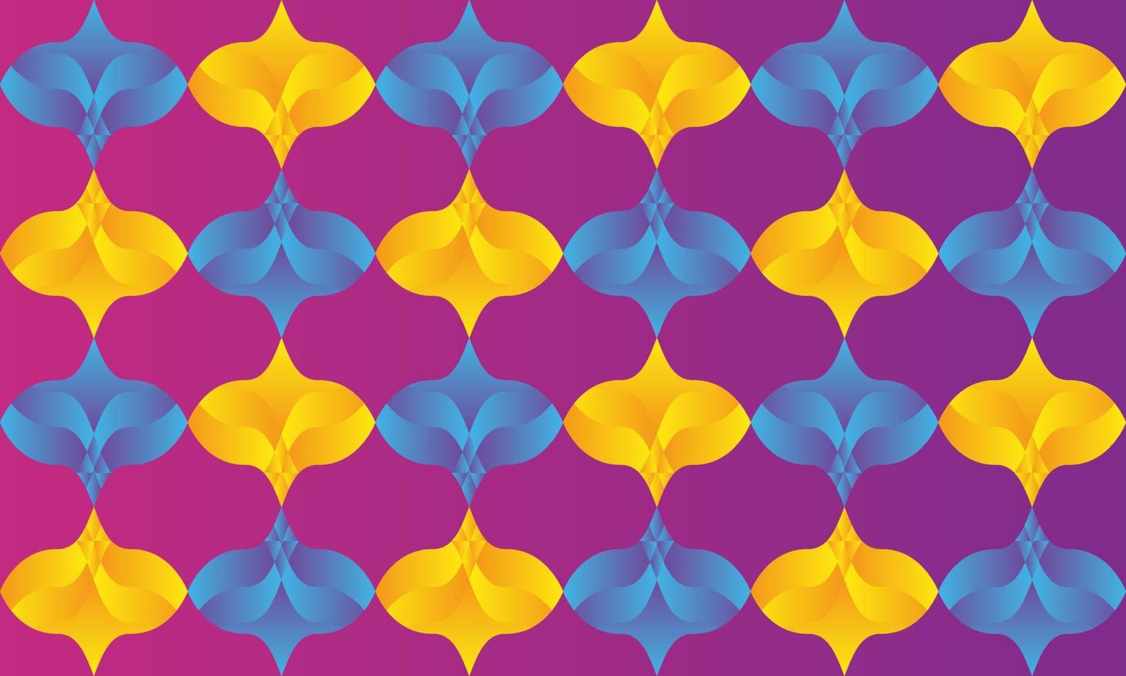 Background with blue and yellow shapes. Abstract geometric seamless pattern. eps 10 vector