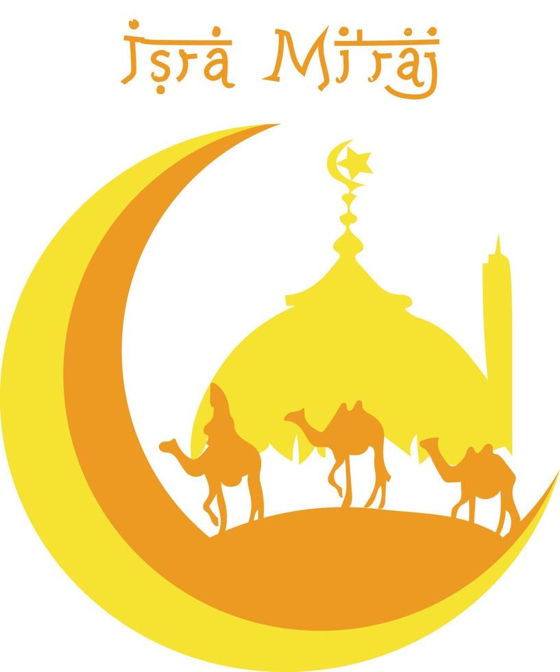 Isra and Mi'raj Vector