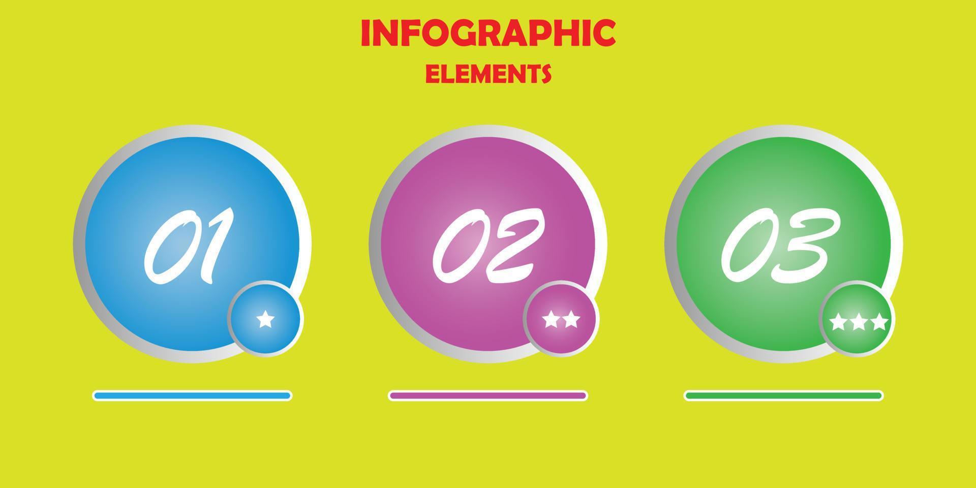 cool and contemporary infographic template vector