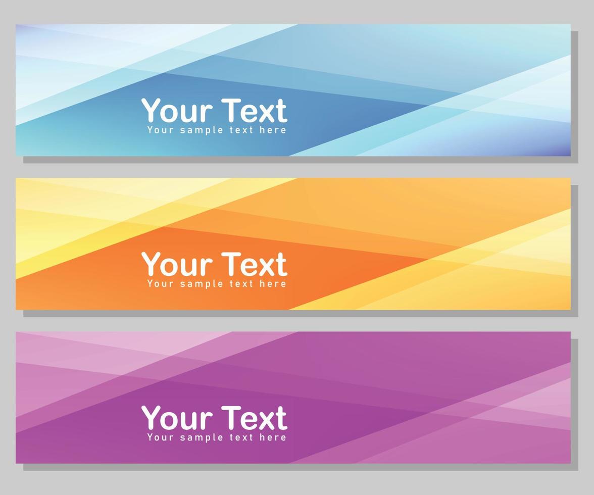 Plain web vector banner, business card or flyer design. Out of focus blurry photo effect. Soft and modern background. Light and minimal.