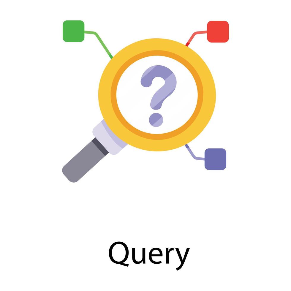 Trendy Query Concepts 19481256 Vector Art at Vecteezy